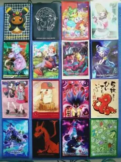 ポケカ デッキシールド 各1枚 まとめ売り