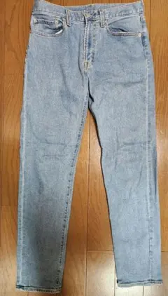 GU　ストレッチスリムジーンズ　29インチ　BLUE