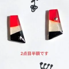 No.48小ぶりひと粒ピアスイヤリング　ハンドメイド　レジンプラバン