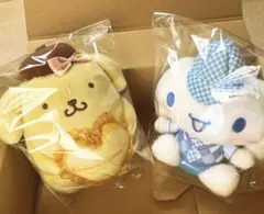 ポムポムプリン・シナモロール ぬいぐるみ