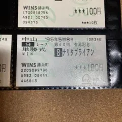 2025年最新】単勝馬券ナリタブライアンの人気アイテム - メルカリ