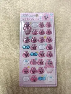 おぱんちゅうさぎ　りったいシール