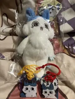 ちいかわ パラレルワールド 強くなった　ハチワレ　マスコット　お守り付き