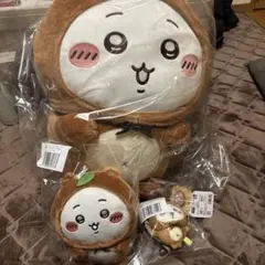 ちいかわ たぬきだもんくじ ぬいぐるみ A賞 B賞 C賞 セット