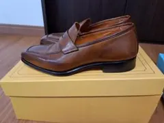 LOBB'S ローファー ブラウン 24cm