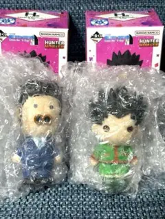 ハンター×ハンター　一番くじ　H賞　ゴン　レオリオ　2体セット