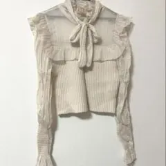 PAMEO POSE Ribbon net Cardigan ピンク 新品タグ付 PAMEO POSE Ribbon net Cardigan ピンク 新品タグ付 - メルカリ