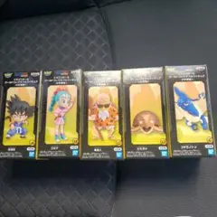 ドラゴンボールワールドコレクタブルフィギュア 少年期編1 全5種セット