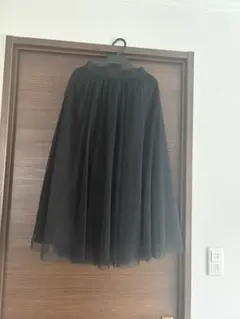 GU ブラック チュールスカート S
