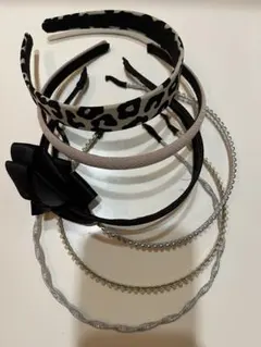 ヘアバンド6つ点セット