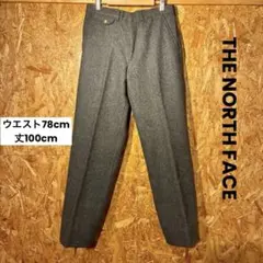 The North Face グレー ウール スラックス