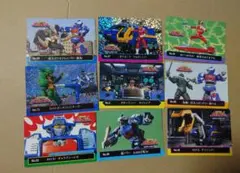 カーレンジャー カード 4枚セット ナガサキヤ 激走戦隊 カーレンジャー