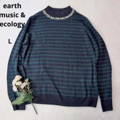 earth music & ecology パール装飾付き