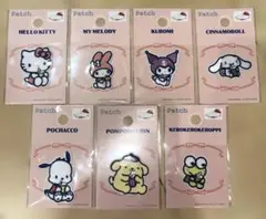 サンリオ ワッペン　7点セット