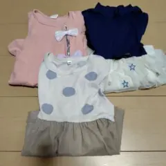 長袖ワンピース 3着セット まとめ売り サイズ110 120