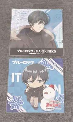 ブルーロック 糸師凛 まねきねこ カラオケ 特典 コースター