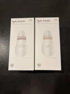 【新品未使用未開封】3coins スリコ 哺乳瓶 2本セット