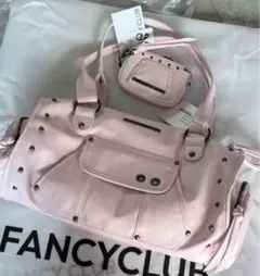 FANCY CLUB 2way ショルダーバッグ ピンク - メルカリ