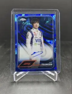 角田裕毅 topps ルーキー 直筆サインカード シリアル1桁台 2025年最新】角田裕毅 サインの人気アイテム - メルカリ