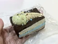 趣創捏捏　スクイーズ　アイスクリーム　ケーキ　チョコミント