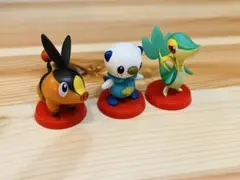 チョコエッグ　ポケモン　旅立ちの3匹　イッシュ地方セット