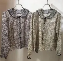 レオパード カーディガン