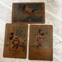 AULANI ミッキー・ミニー 3枚セット ハワイアンコア
