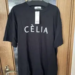 新品タグ付きWEGO CÈLIA ブラック Tシャツ Mサイズ