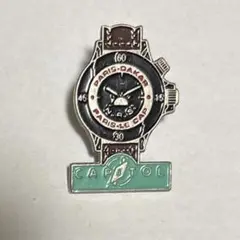 ピンバッジ　フランス雑貨　ヴィンテー　CAPITOLキャピトル　パリダカ　時計