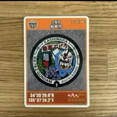 ガンダム/RX-78-2/GUNDAM/マンホールカード/第23弾/柏原市/