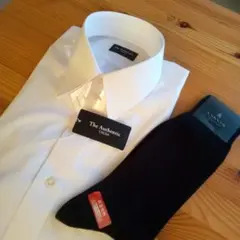 The Authentic CHOYA長袖シャツ&LANVINソックス　未使用品
