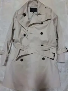 10/15までの出品【美品】UNTITLED　ベージュ　トレンチコート　サイズ1
