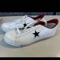 CONVERSE JACK STAR RETRO LE OX 赤 黒 29センチ - メルカリ