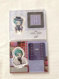 ツイステ　OH MY CAFE限定　アクリルスタンド　ジェイド　寮服　制服