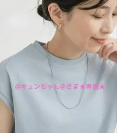 アーバンリサーチドアーズ　シルバーネックレス　ボールチェーンネックレス