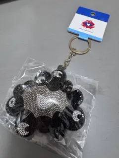 黒ミャクミャク　キーホルダー　万博