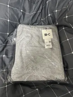 UNIQLO C 03グレー スウェットワイドパンツMサイズ