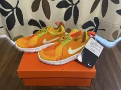 Nike スリッポン オレンジ 18cm ナイキ 未使用新品