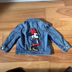 baby GAP デニムジャケット ミニーちゃん　100cm