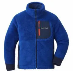 未使用　モンベル　フリースジャケット　キッズ　120　クリマエア