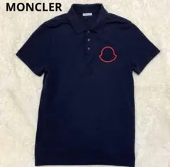最新［極美品］MONCLER ワッペン　ポロシャツ M ブラック　5S289 s-musee_320221750