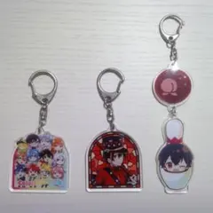 カラフルピーチ　ゆあんくん　集合　アクリルキーホルダー　3点セット　まとめ売り