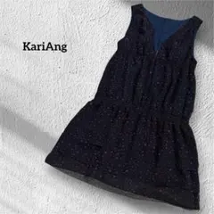 KariAng ノースリーブ　チュニック　ワンピース　星柄　Mのサムネイル