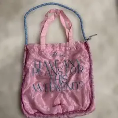 niko and... トートバッグ ピンクのサムネイル