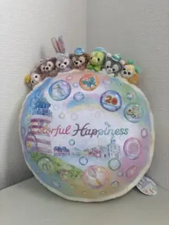 ※完売品※【新品未使用】東京ディズニーシー　カラフルハピネスクッション