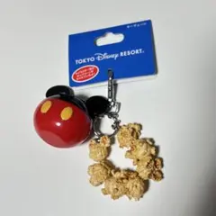 ディズニー　キーチェーン　ミッキー　ポップコーンバケツ
