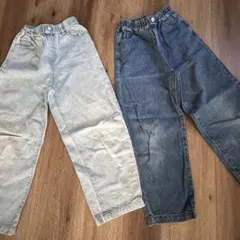 デニム130 2枚セット