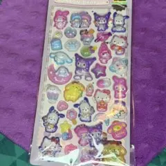 1枚　3D立体　ボンボンドロップシール　レリーフ