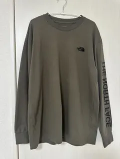 THE NORTH FACE オリーブ ロングスリーブTシャツ