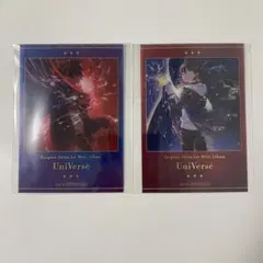 三枝明那 UniVerse 箔押しクリアカード アニメイト 特典